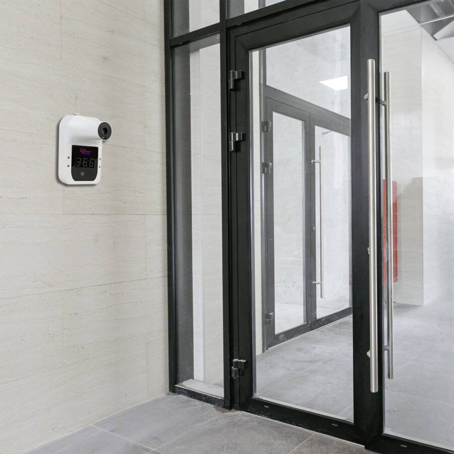 Promedix PR-685 Érintésmentes Infravörös Fali Hőmérő Testhőmérséklet Mérő (Homlok, Csukló) - Image 3