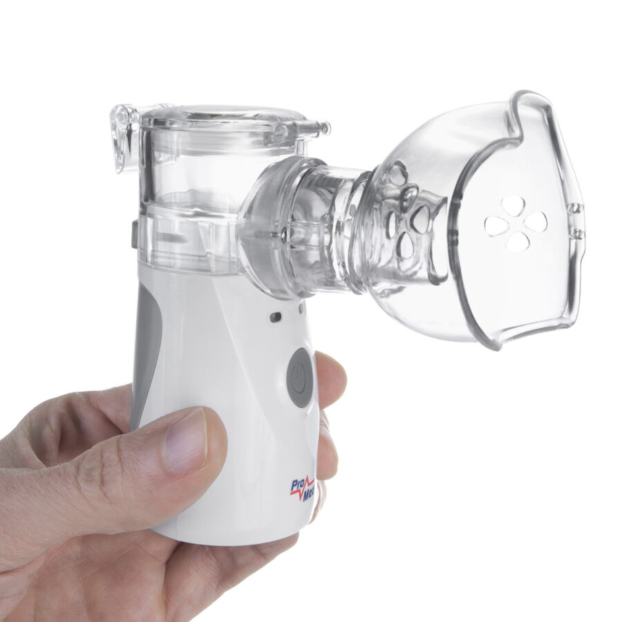 Promedix PR-835 Hordozható Vezeték Nélküli Inhalátor Nebulizátor Készlet Maszkokkal - Image 4