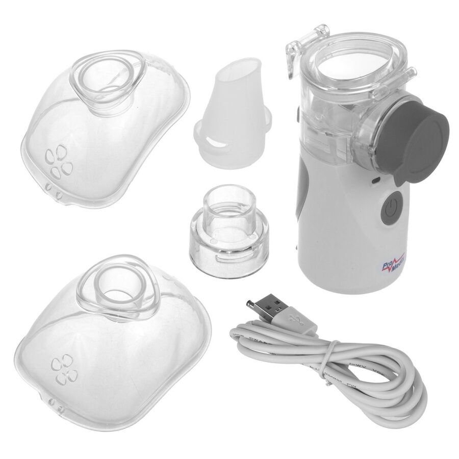 Promedix PR-835 Hordozható Vezeték Nélküli Inhalátor Nebulizátor Készlet Maszkokkal - Image 5