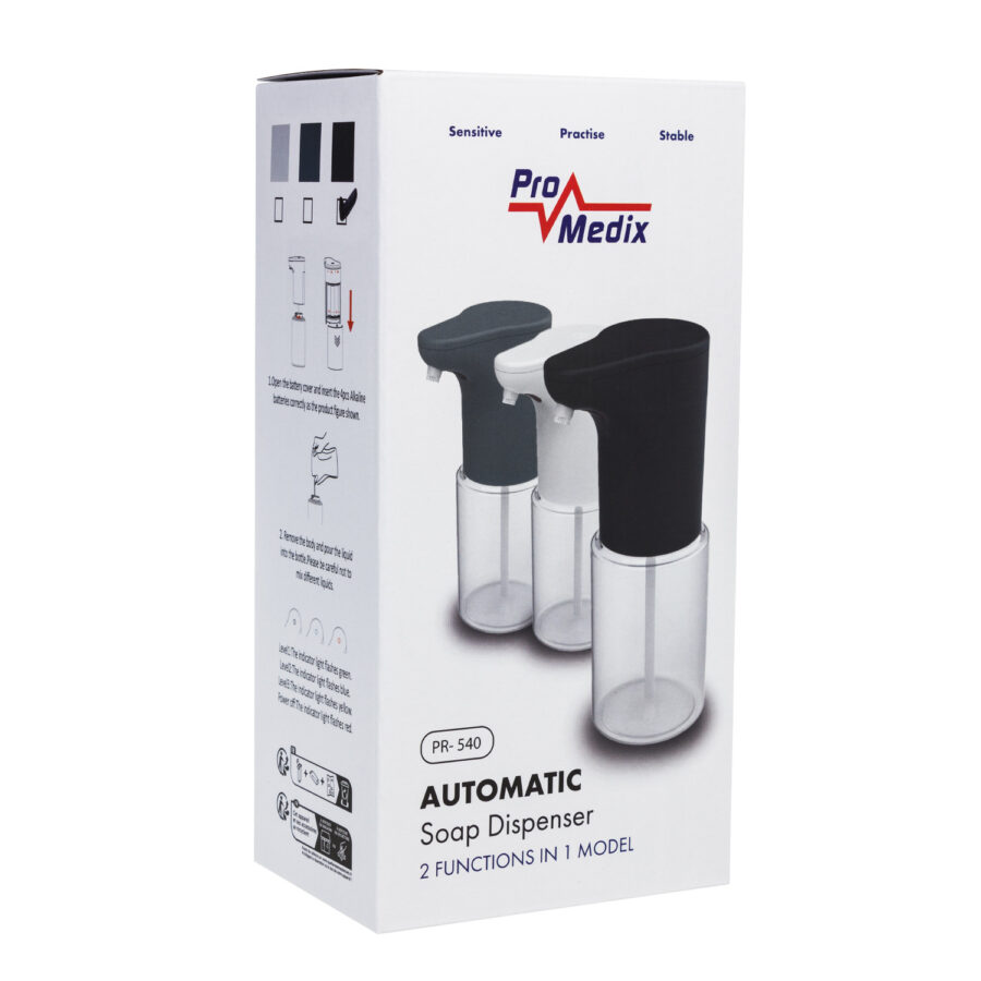 Promedix Automata Adagoló, 300ml, Fekete, PR-540 B - Image 7
