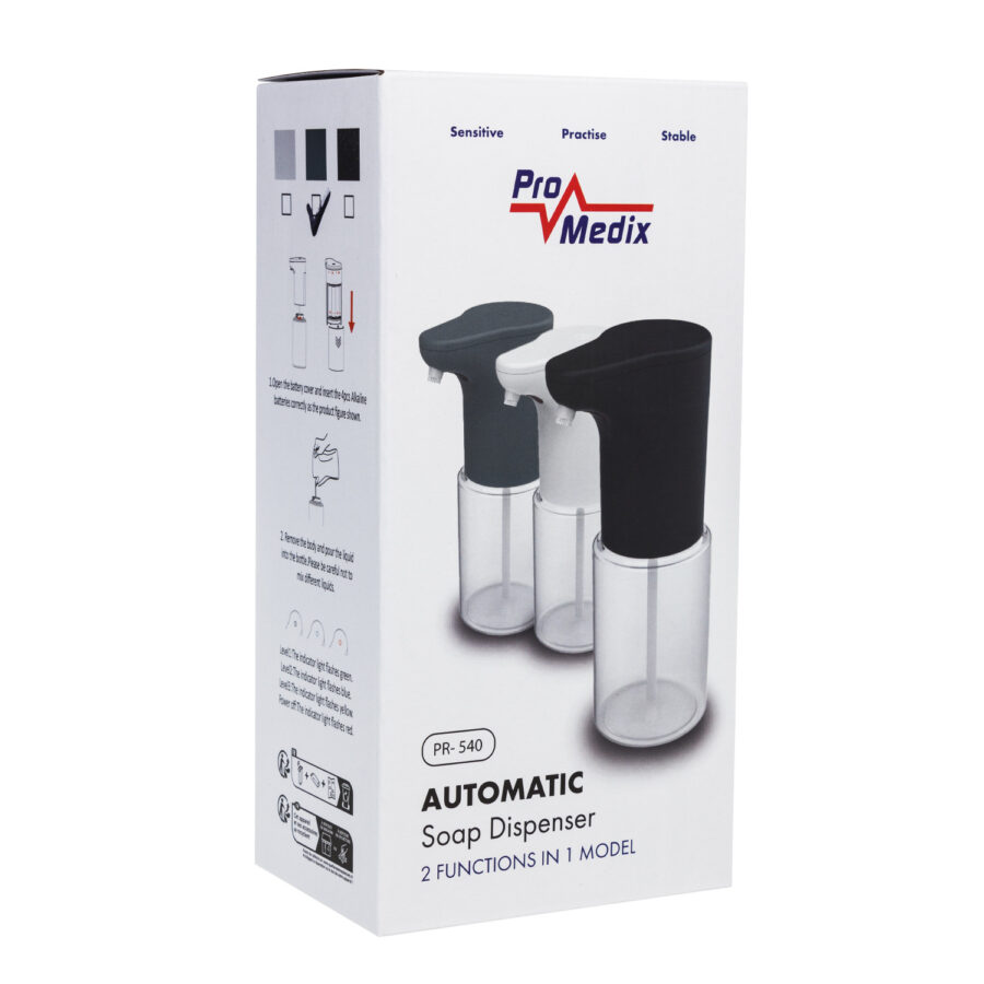 Promedix Automata Adagoló, 300ml, Szürke, PR-540 GR - Image 6