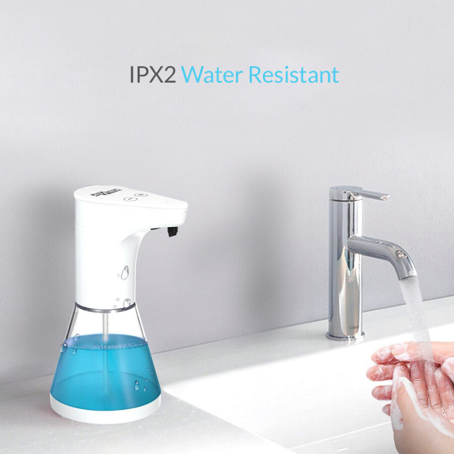Promedix PR-530 Automata Szappan- és Fertőtlenítőszer Adagoló, 480ml, 4xAA Elemről Működik - Image 5